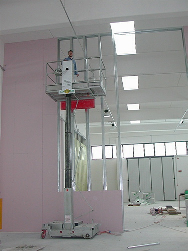 Parete a grande altezza